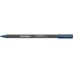 edding Porzellanmalstift Brushpen 4200 stahlblau