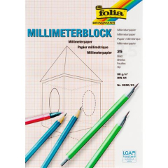 Millimeterpapier A4 Block