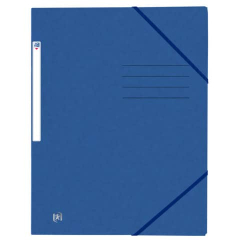 OXFORD Eckspannmappe A4 blau