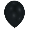 10 Latexballons schwarz