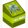 Foto-Stempel T-Rex-World, sort.