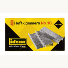 Heftklammer No. 10