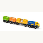 BRIO Güterzug mit drei Waggons