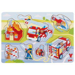 Steckpuzzle Feuerwehreinsatz 7Teile