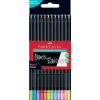 Faber-Castell Buntstifte Black Edition neon pastell 12er Pack.