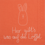 OSTERN Cocktailserviette 25x25cm