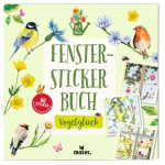 Fenster Sticker Buch Vogelglück