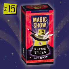 Magic Show Nr. 15 -Karten Tricks