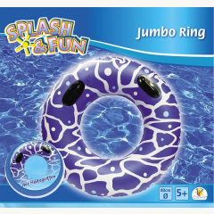 SplashFun Schwimmring 80 cm mit Griffen