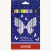 Dicke Buntstifte-Set 12-teilig Magic Butterfly