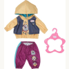 Baby born Outfit mit Hoody 43cm