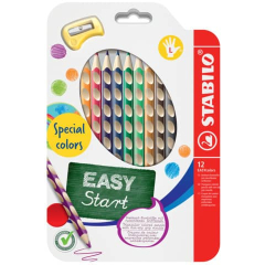 STABILO Farbstiftetui EasyStart Special Colors 12St. Linkshänder