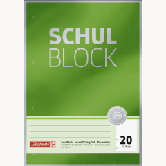 BRUNNEN Schulblock A4 Lin20