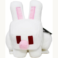 Minecraft Basic Plüsch White Rabbit