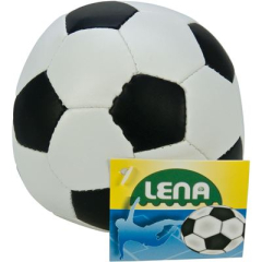 LENA Soft-Fußball 10cm s/w