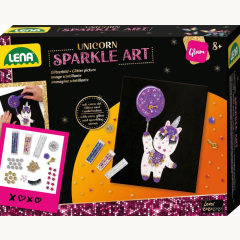 LENA Unicorn Sparkle Art