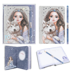 TOPModel Notizbuch & Bleistift Wolf