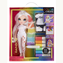 RainbowHigh Color&Create Fashion Doll-blue eyes