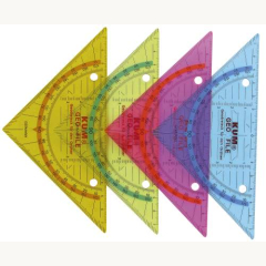 Geo-Dreieck 261, mit Lochung